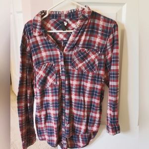 Plaid Flannel Shirt
